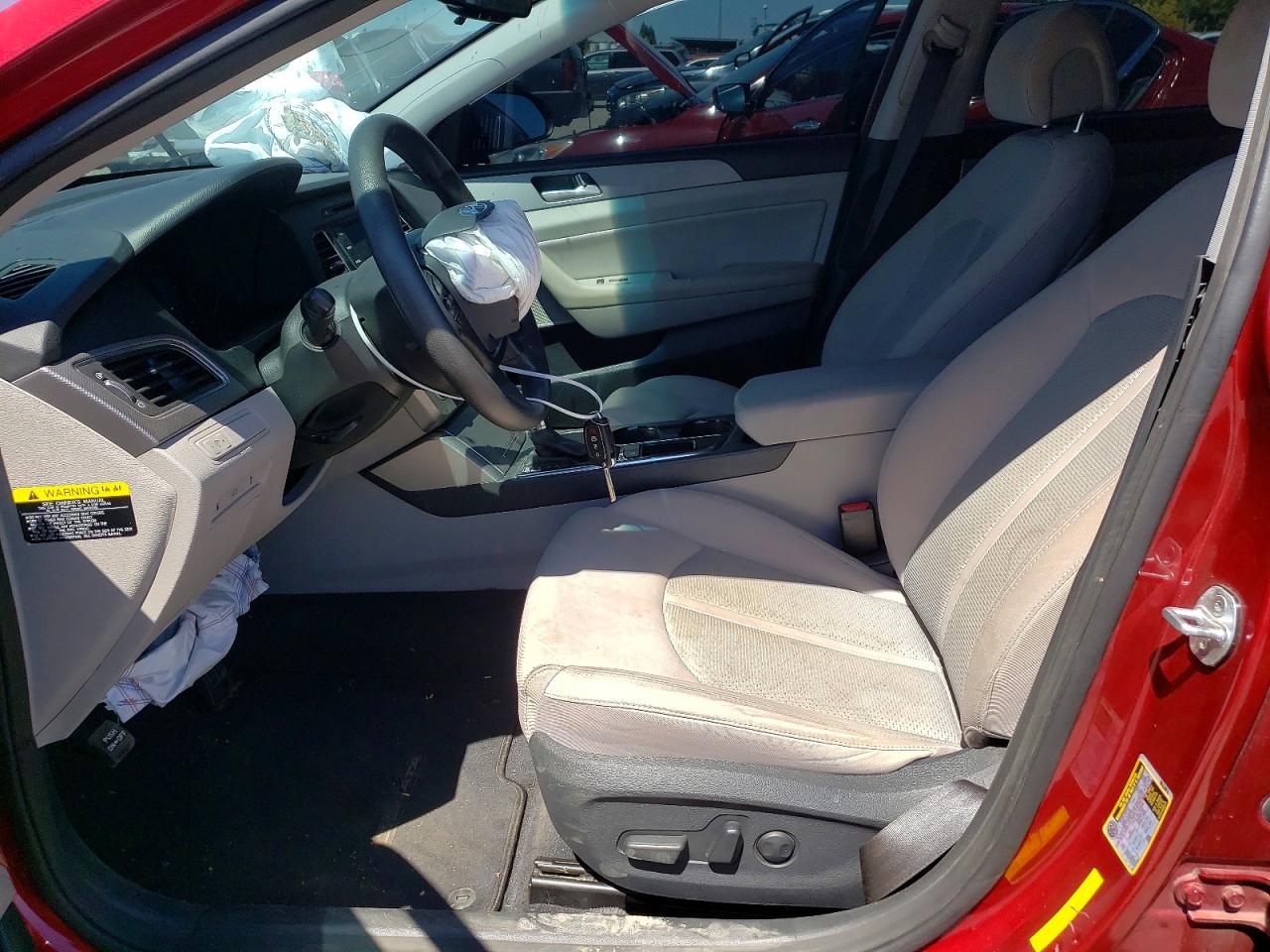 2015 Hyundai Sonata Se Red vin: 5NPE24AF4FH239430