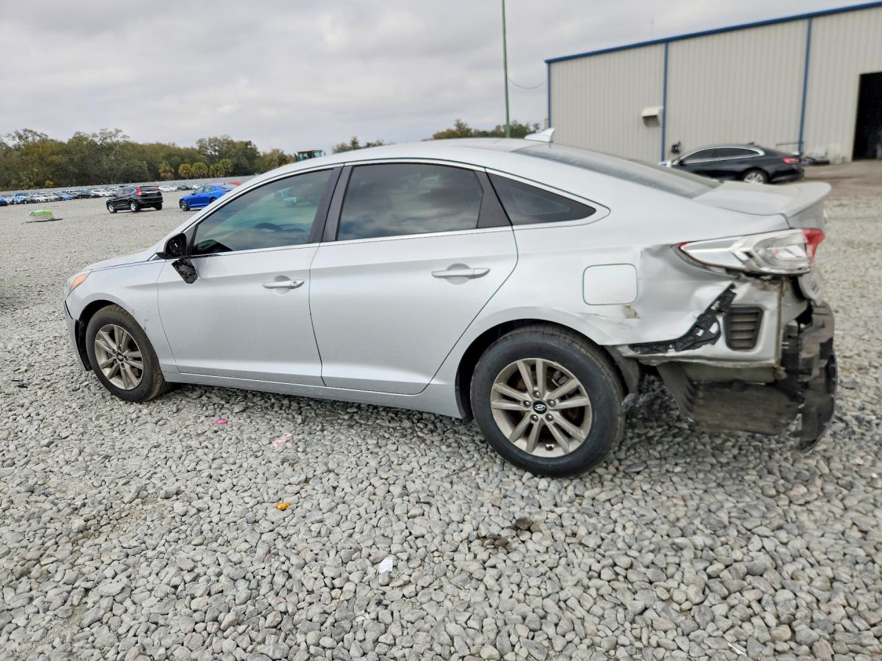 2015 Hyundai Sonata Se Silver vin: 5NPE24AF4FH240576