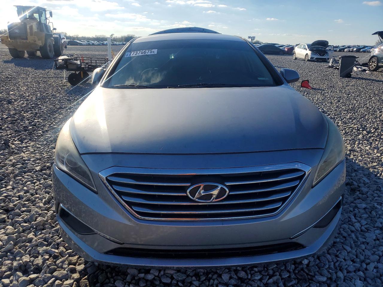 2015 Hyundai Sonata Se Silver vin: 5NPE24AF4FH242568