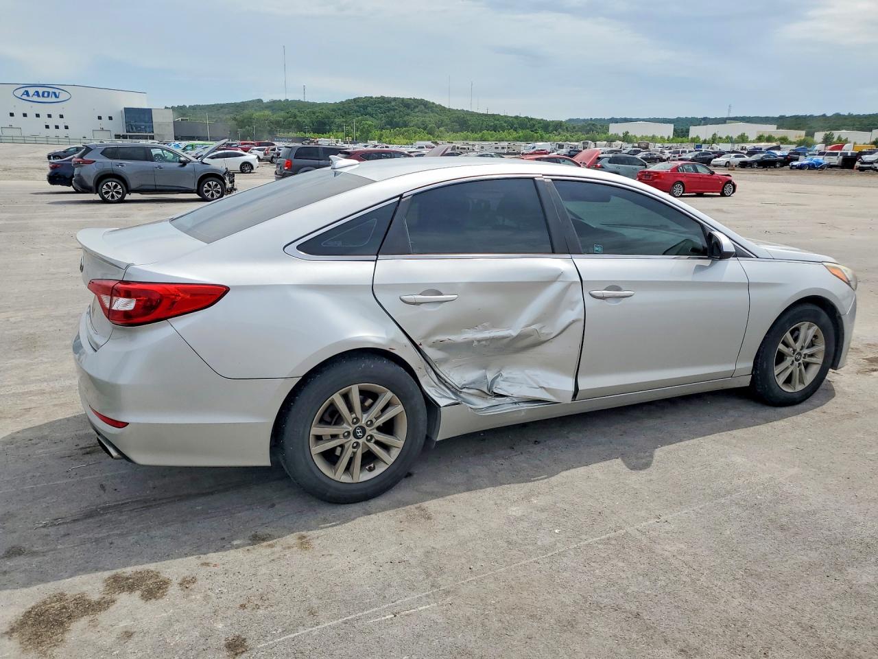 2015 Hyundai Sonata Se Silver vin: 5NPE24AF4FH243719