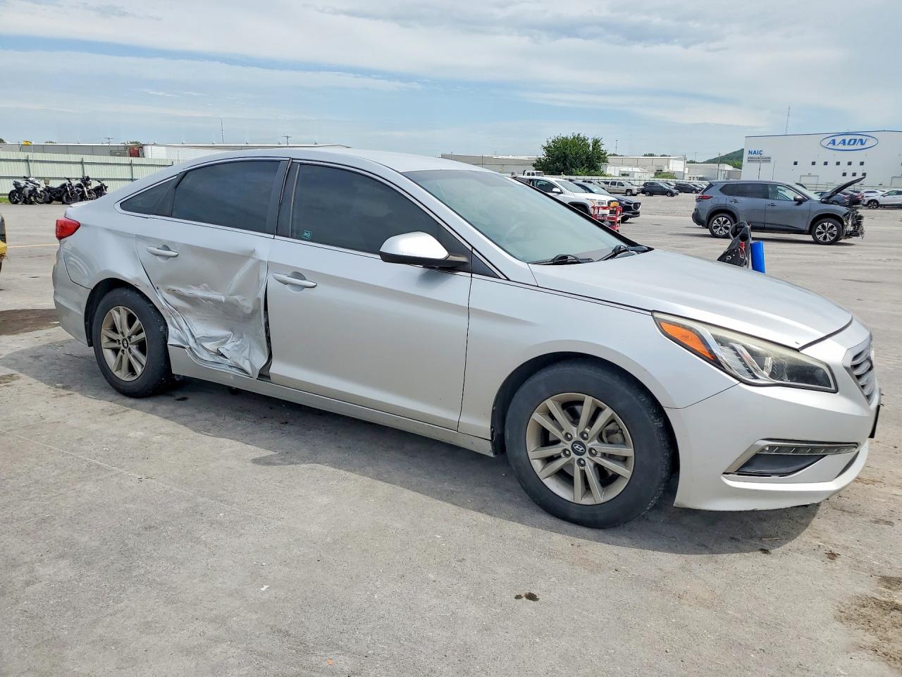 2015 Hyundai Sonata Se Silver vin: 5NPE24AF4FH243719