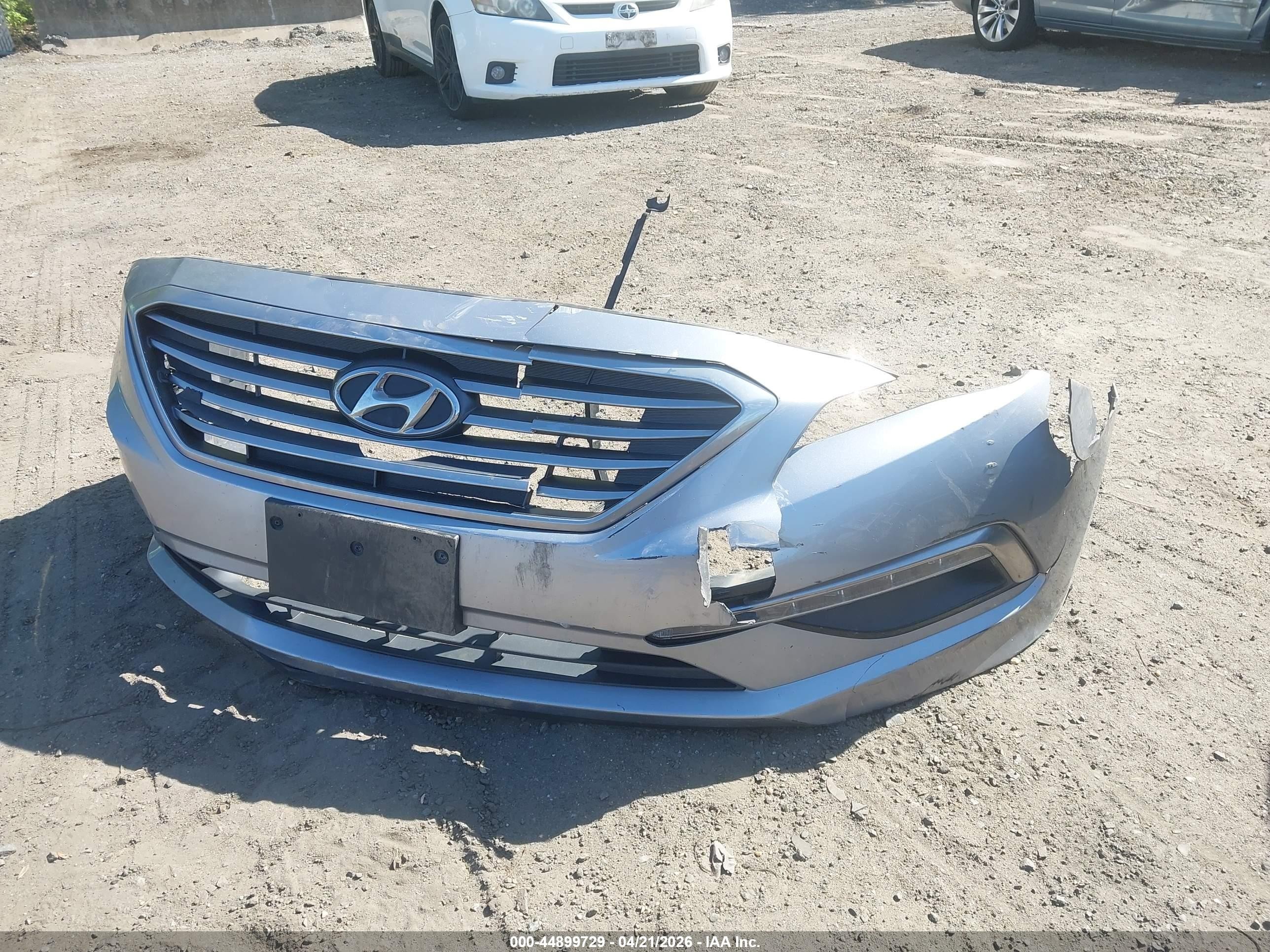 2015 Hyundai Sonata Se Silver vin: 5NPE24AF4FH250573
