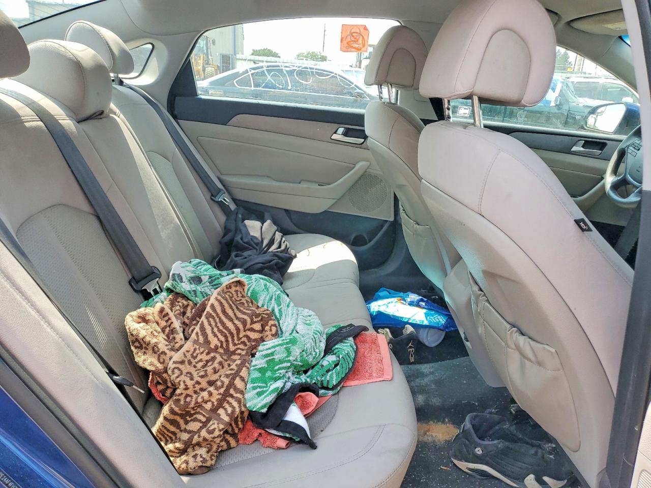 2015 Hyundai Sonata Se Синий vin: 5NPE24AF4FH252534