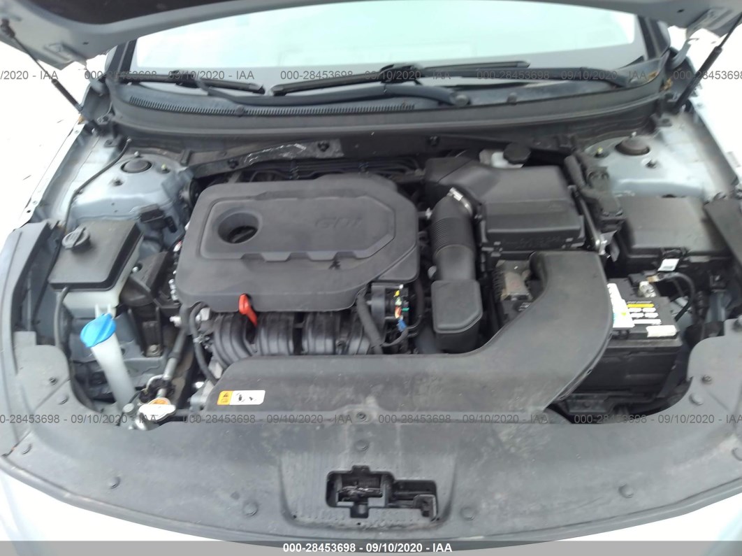 2016 Hyundai Sonata 2.4l Se Gray vin: 5NPE24AF4GH351422