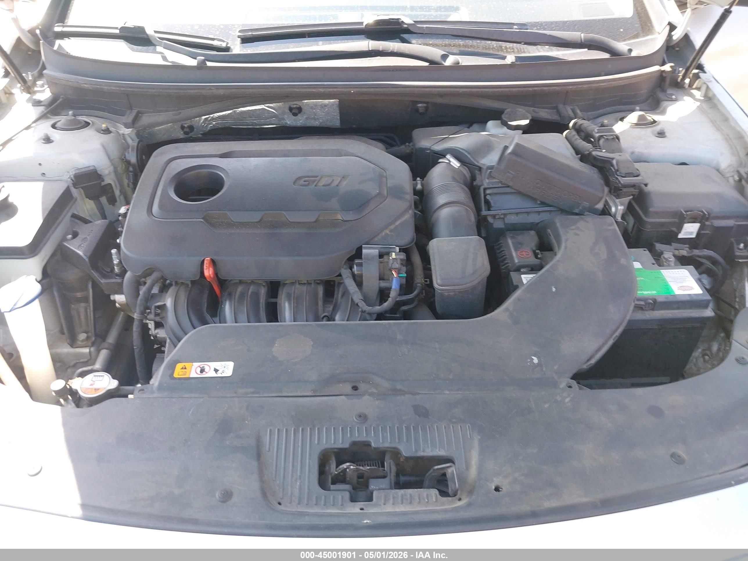 2016 Hyundai Sonata Se Серебряный vin: 5NPE24AF4GH362341