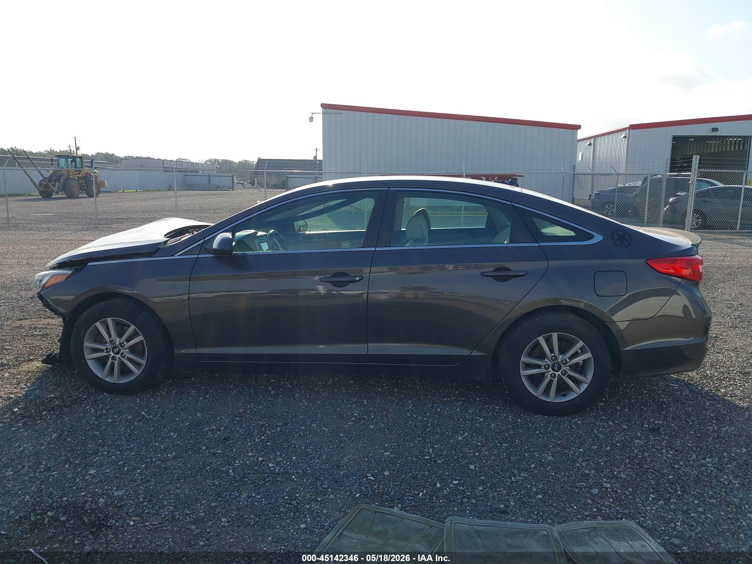 2016 Hyundai Sonata Se Brown vin: 5NPE24AF4GH366065