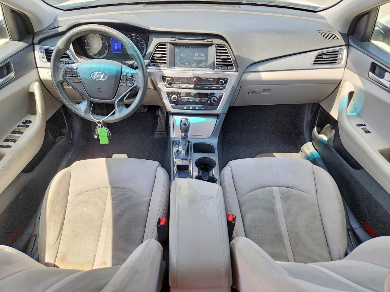 2016 Hyundai Sonata Se White vin: 5NPE24AF4GH367636