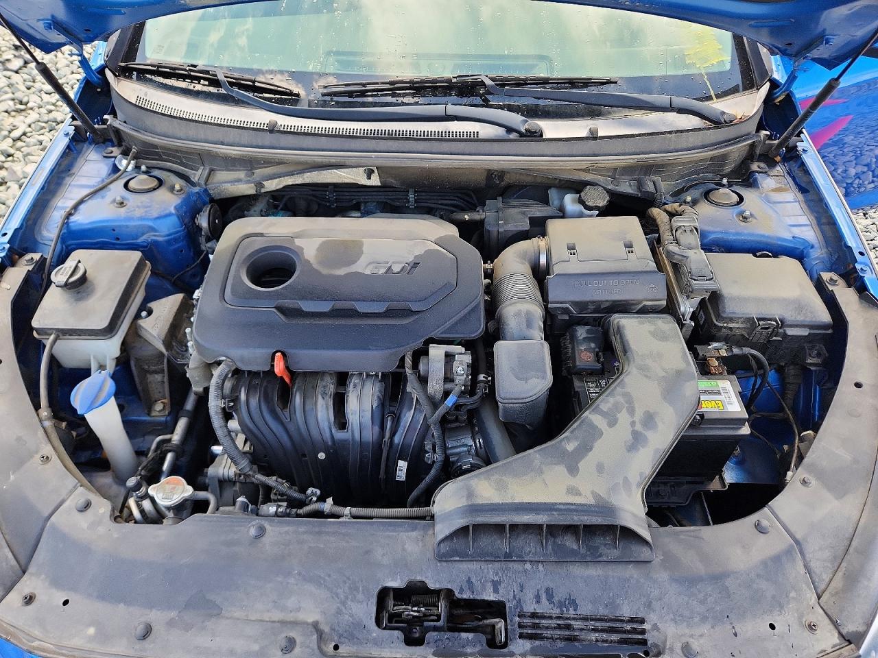 2019 Hyundai Sonata Se Blue vin: 5NPE24AF4KH783596