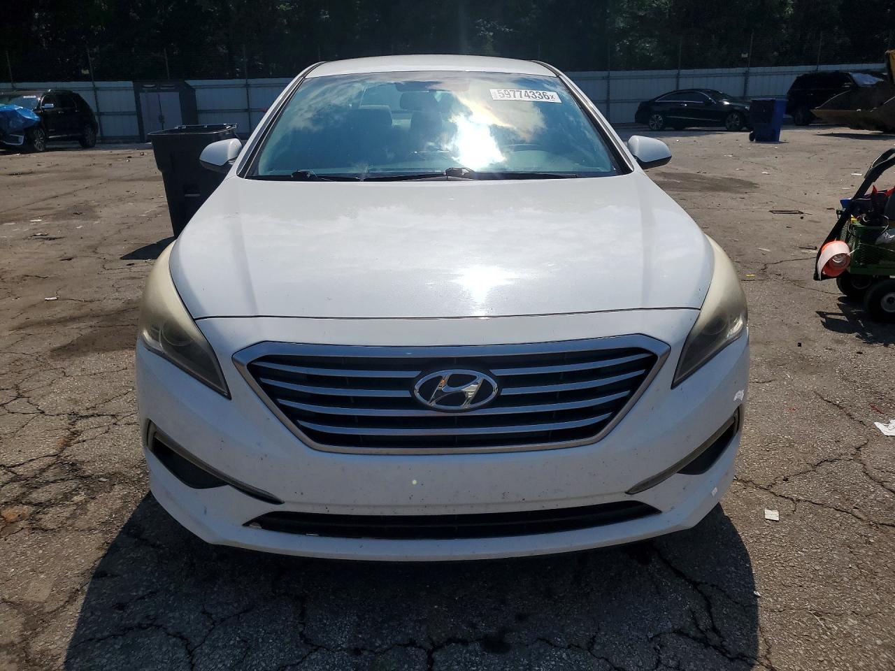 2015 Hyundai Sonata Se White vin: 5NPE24AF5FH000680