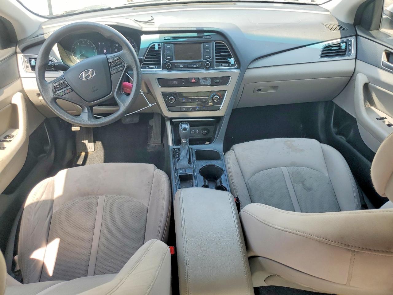 2015 Hyundai Sonata Se White vin: 5NPE24AF5FH000680