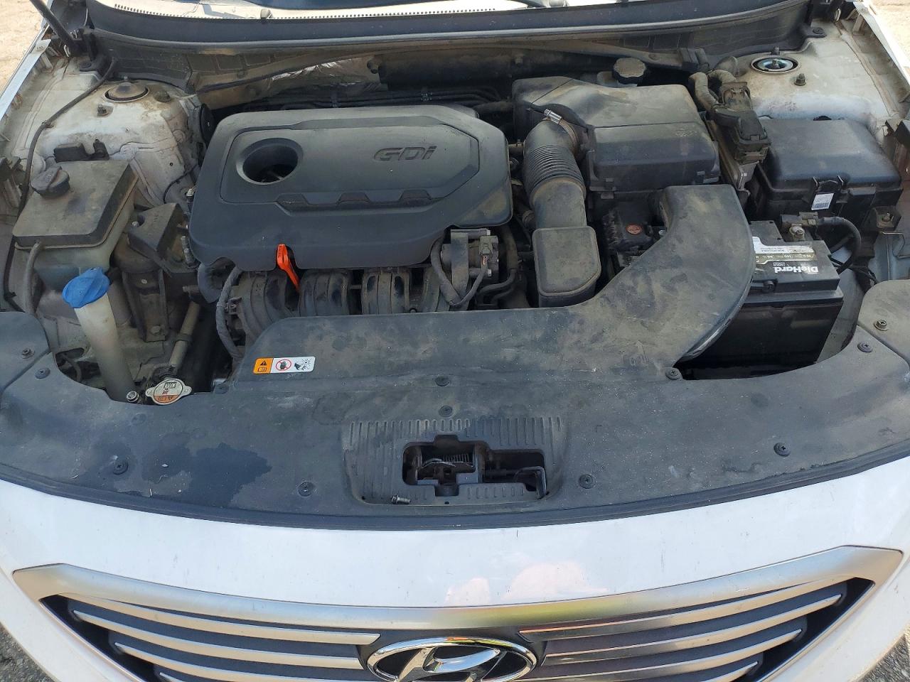 2015 Hyundai Sonata Se White vin: 5NPE24AF5FH000680
