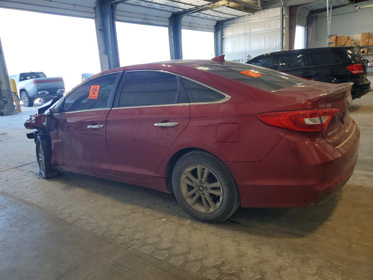 2015 Hyundai Sonata Red vin: 5NPE24AF5FH001554