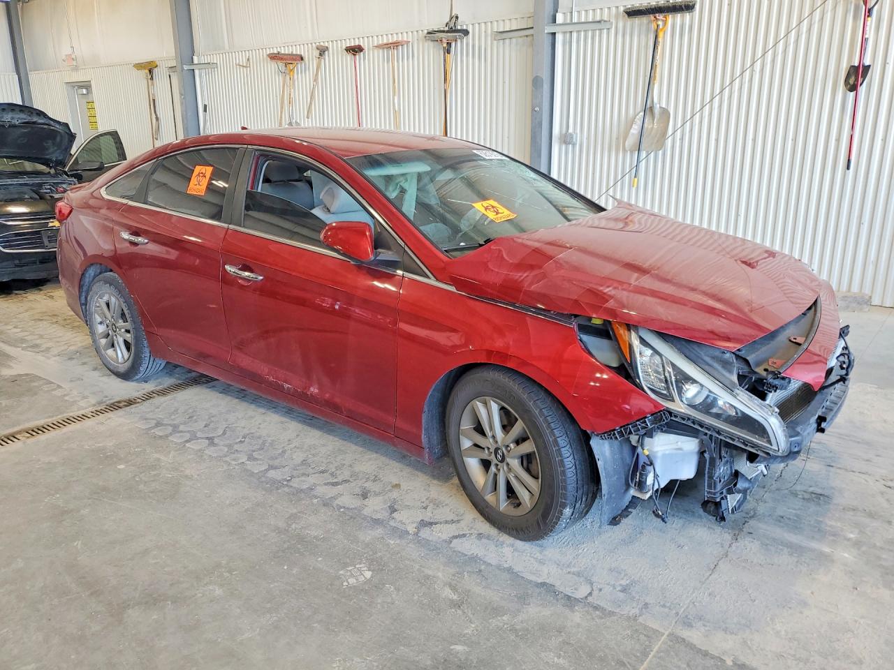 2015 Hyundai Sonata Red vin: 5NPE24AF5FH001554