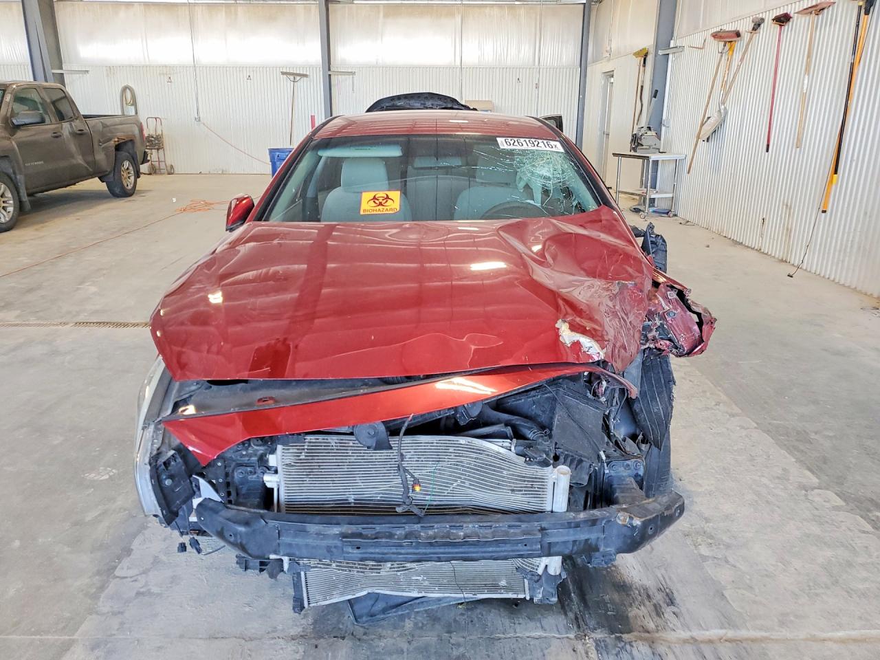 2015 Hyundai Sonata Red vin: 5NPE24AF5FH001554