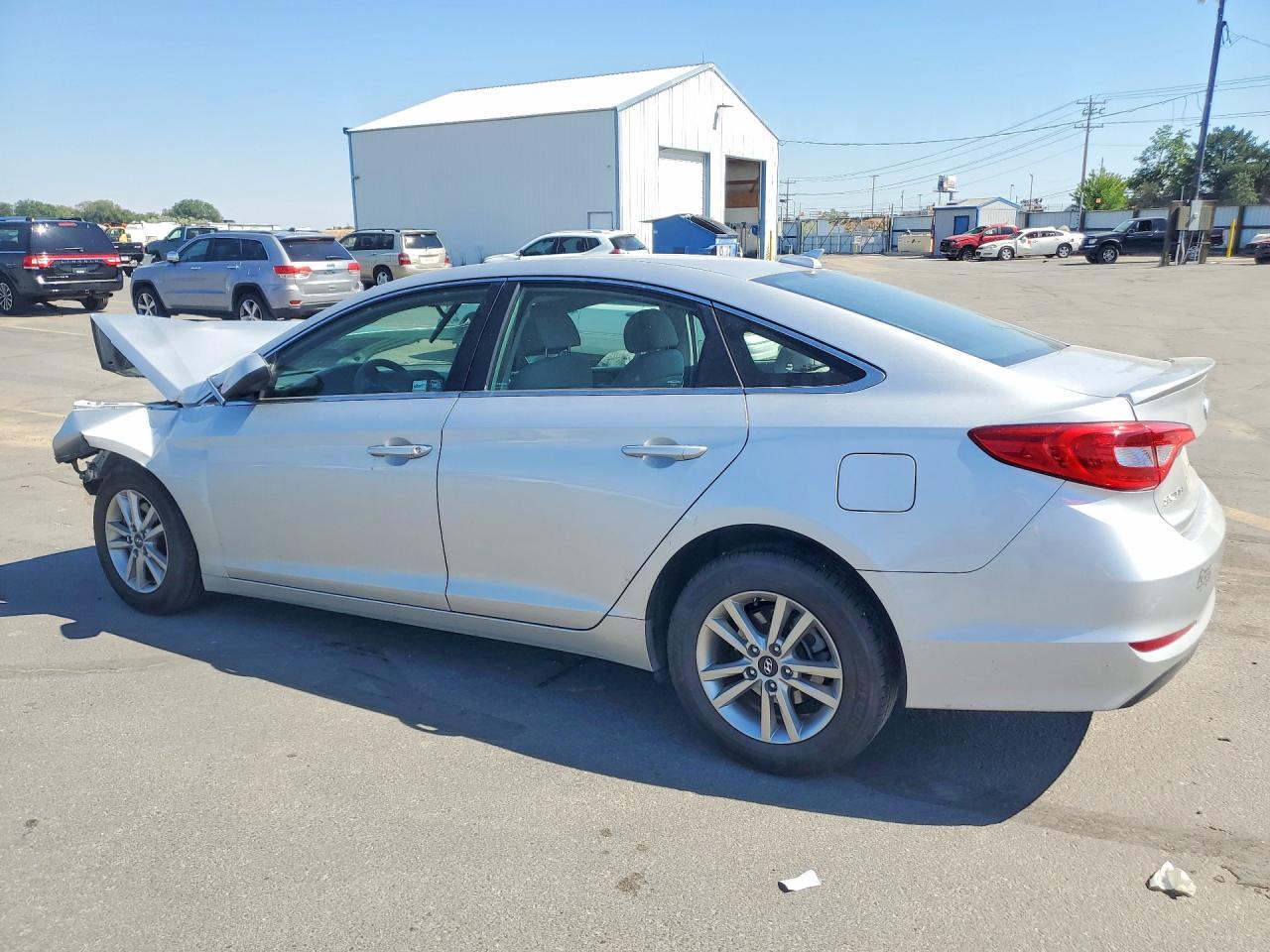 2015 Hyundai Sonata Se Silver vin: 5NPE24AF5FH004664