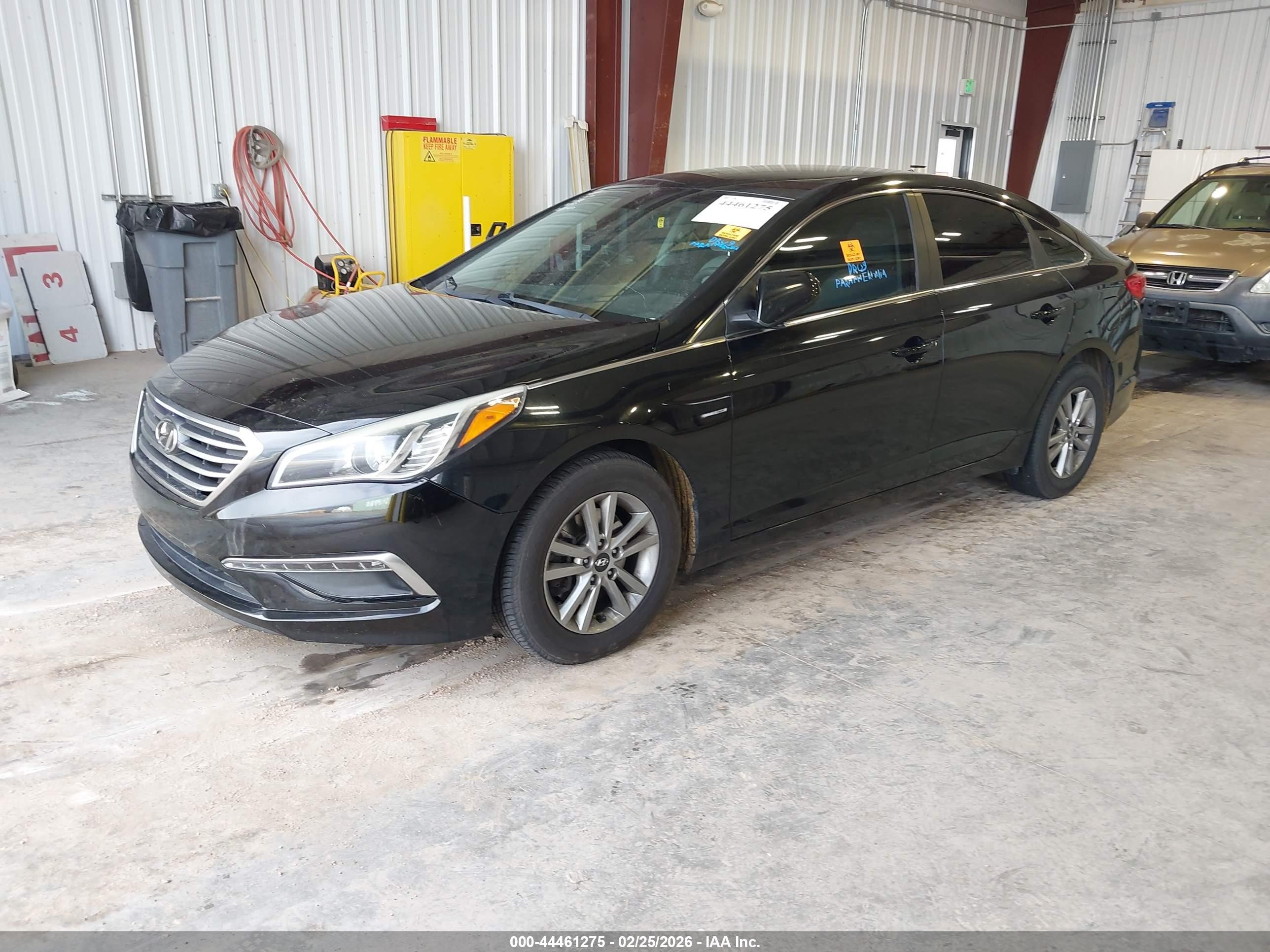 2015 Hyundai Sonata Se Black vin: 5NPE24AF5FH018483