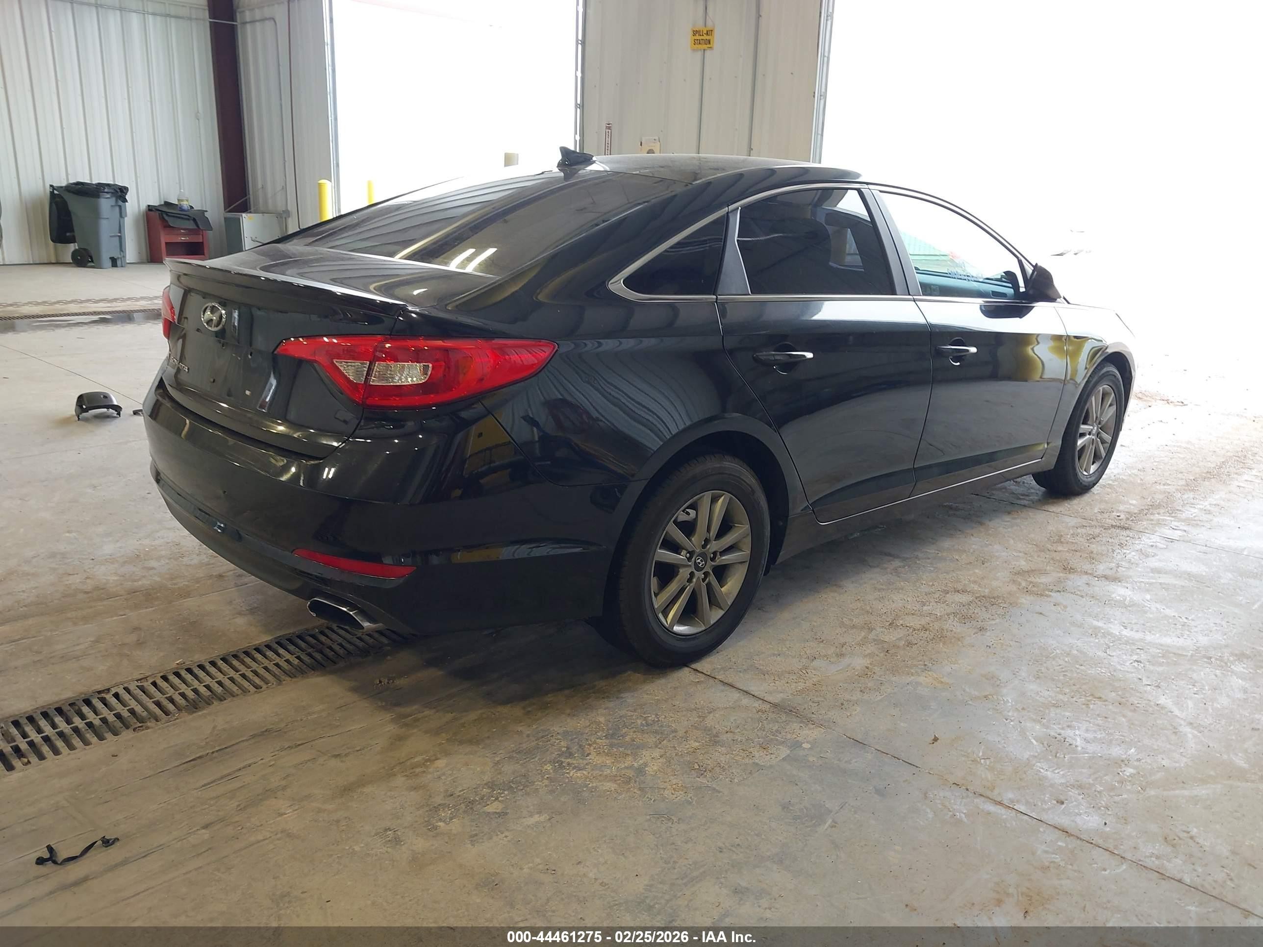 2015 Hyundai Sonata Se Black vin: 5NPE24AF5FH018483