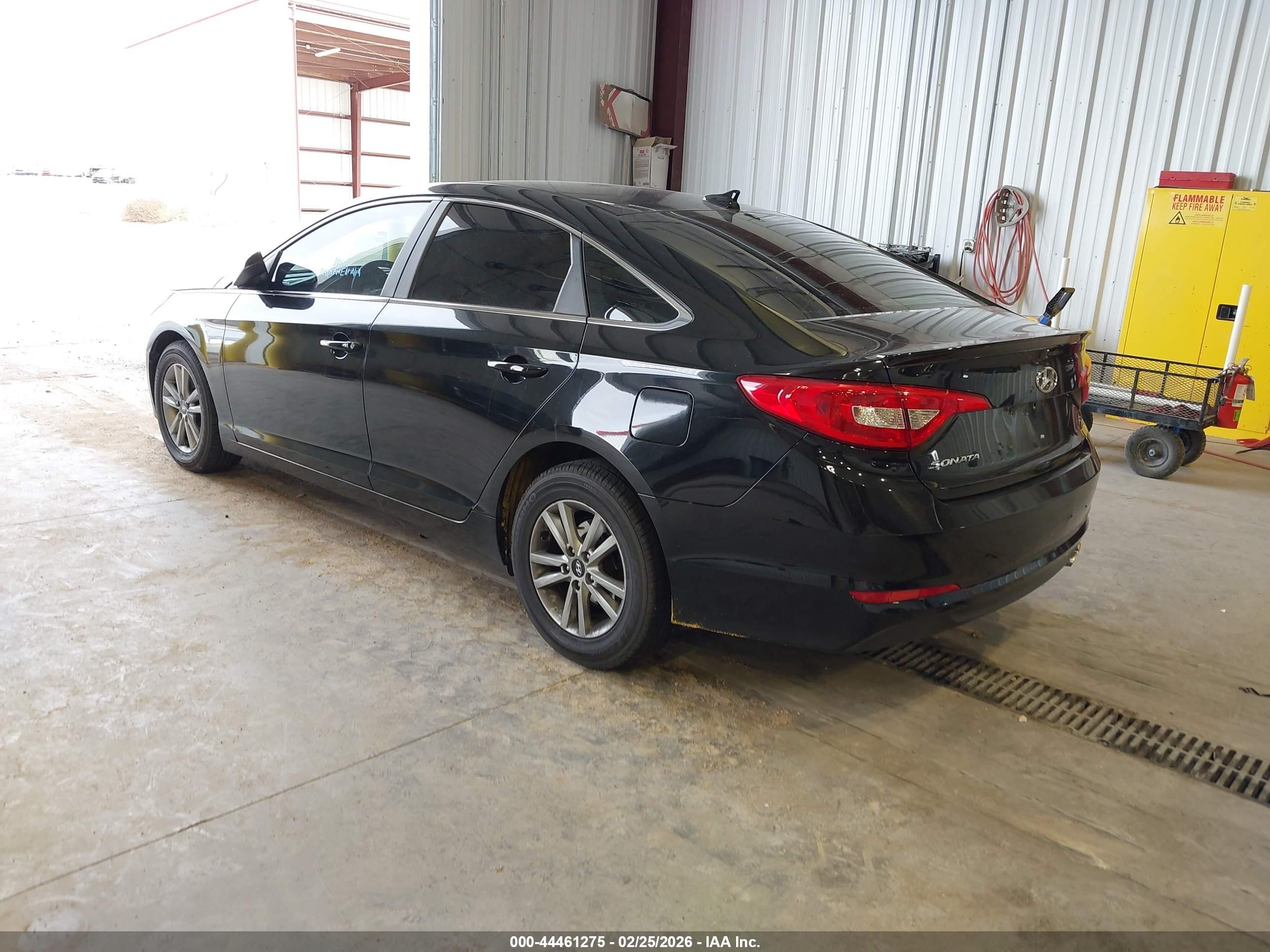 2015 Hyundai Sonata Se Black vin: 5NPE24AF5FH018483