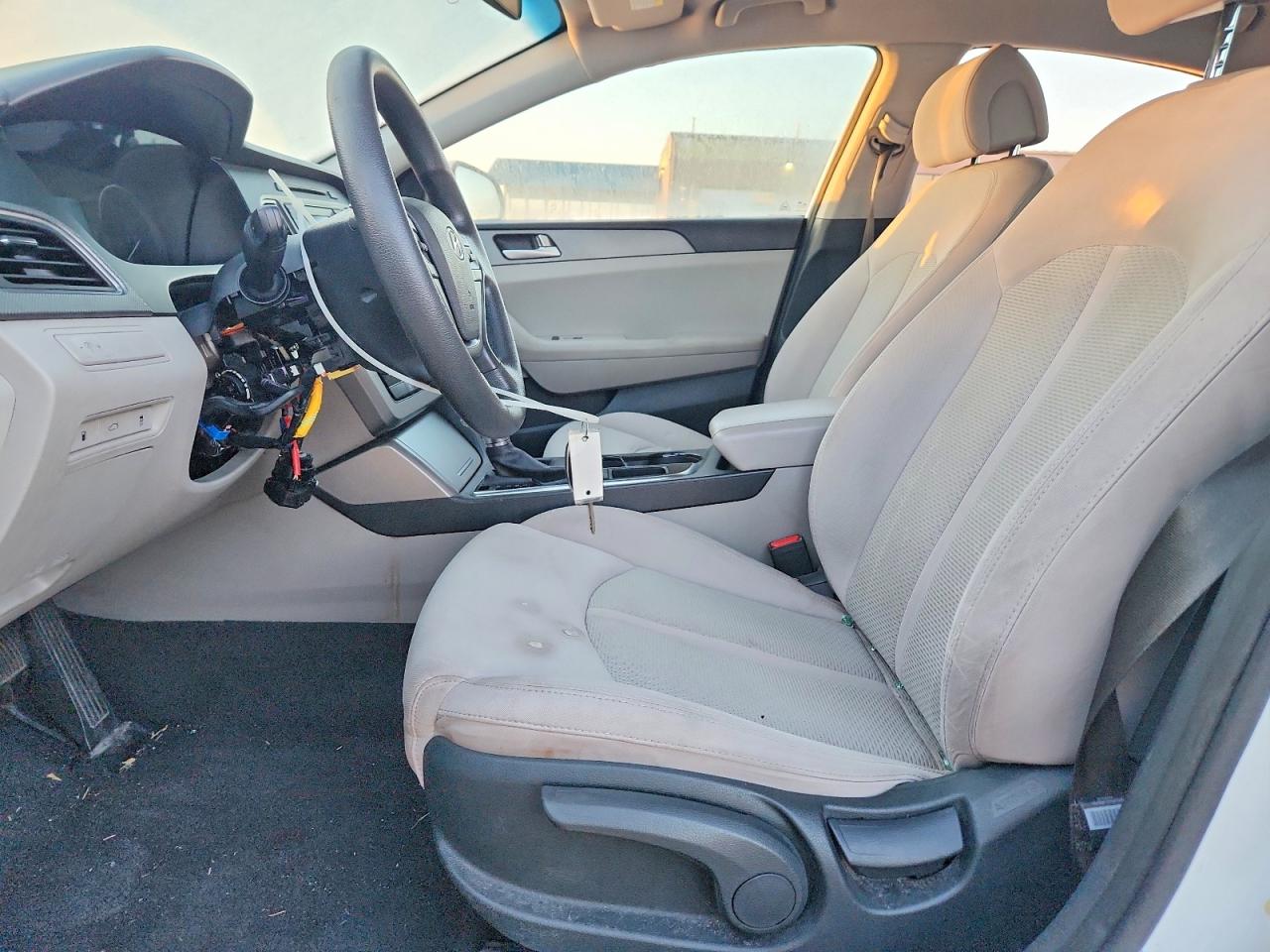 2015 Hyundai Sonata Se White vin: 5NPE24AF5FH038345