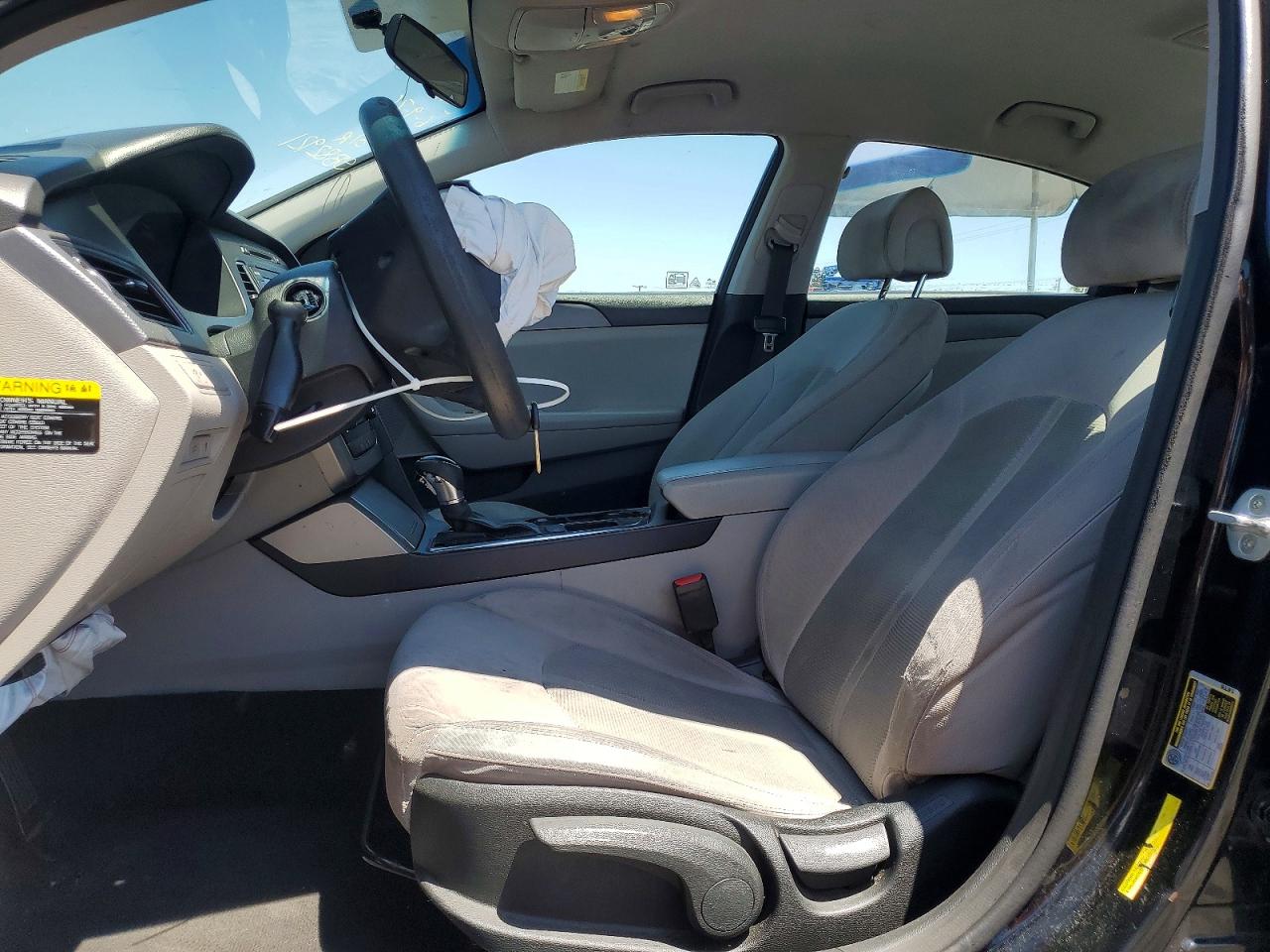 2015 Hyundai Sonata Se Black vin: 5NPE24AF5FH052097