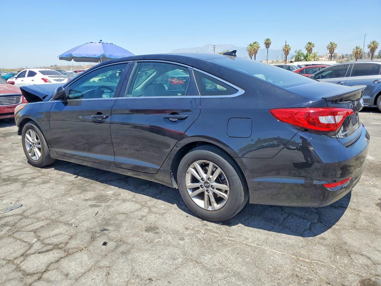 2015 Hyundai Sonata Se Black vin: 5NPE24AF5FH052097