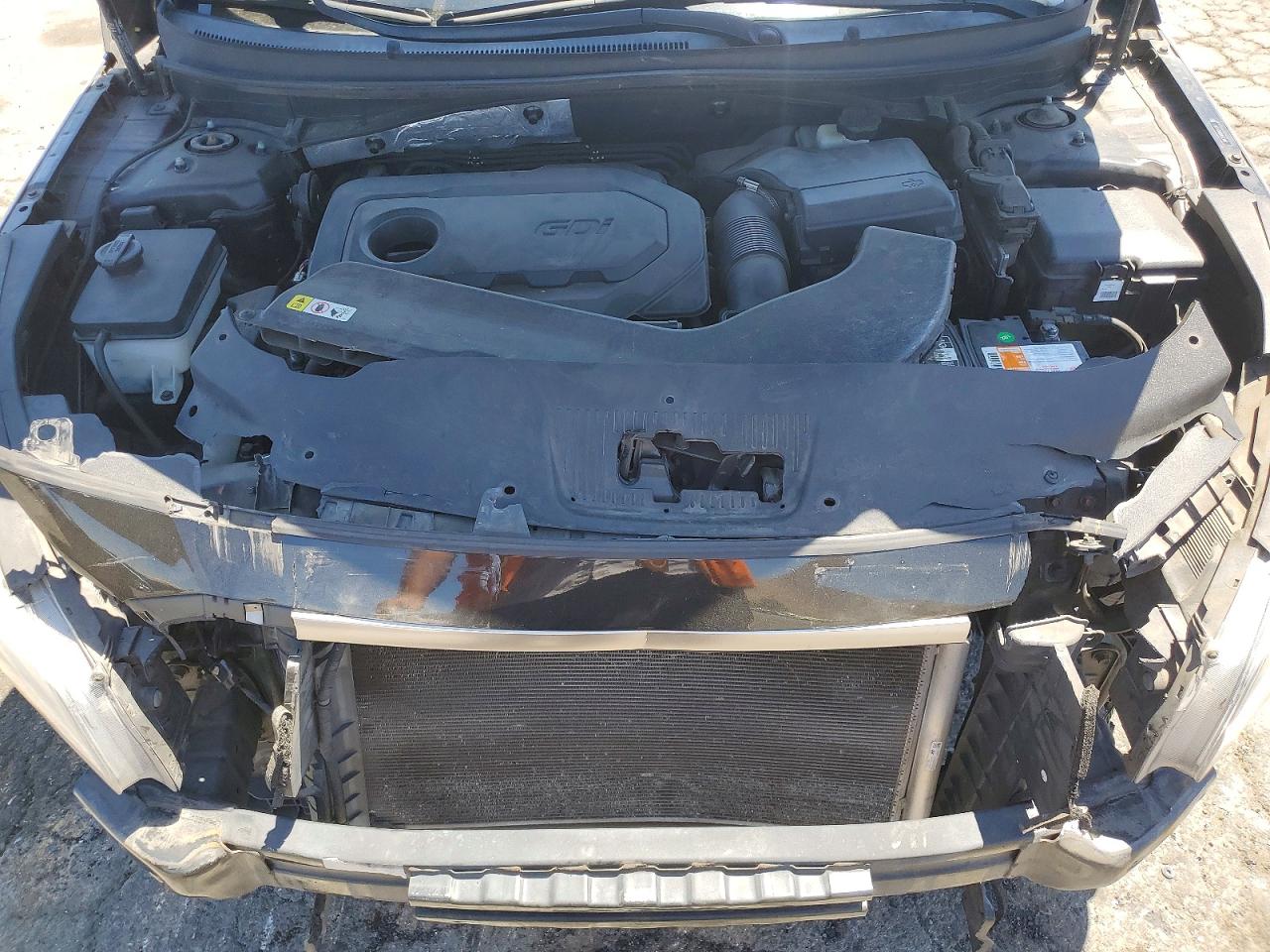 2015 Hyundai Sonata Se Black vin: 5NPE24AF5FH052097