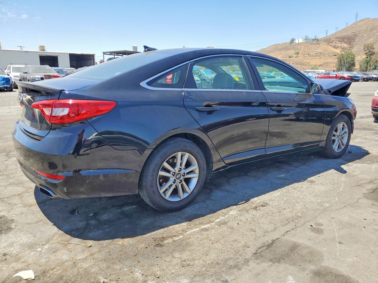 2015 Hyundai Sonata Se Black vin: 5NPE24AF5FH052097