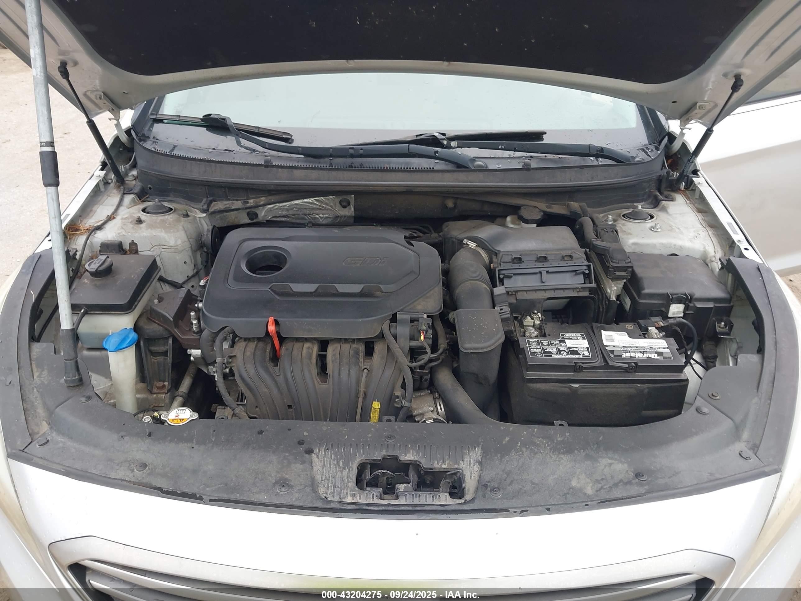 2015 Hyundai Sonata Se Silver vin: 5NPE24AF5FH054867