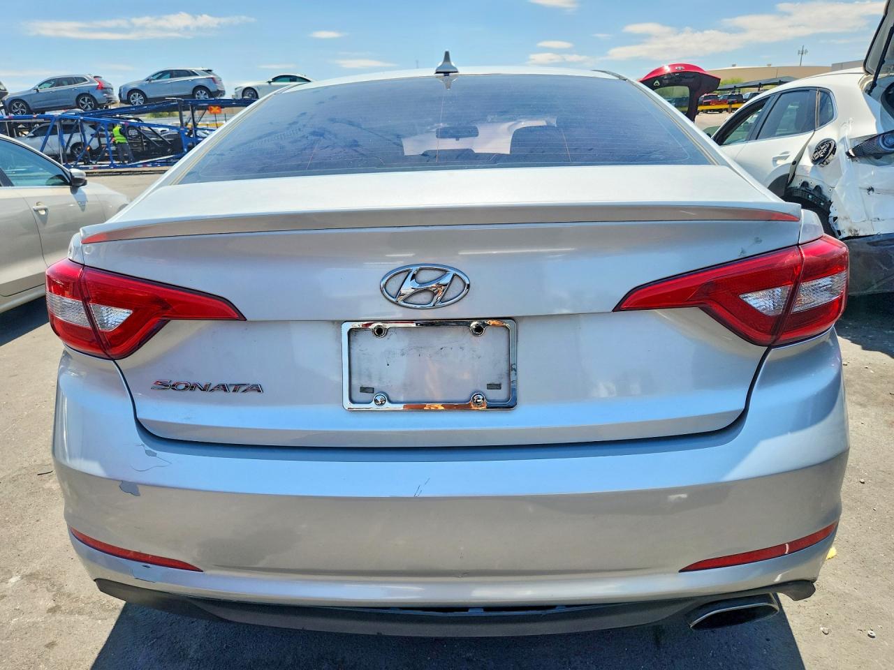 2015 Hyundai Sonata Se Silver vin: 5NPE24AF5FH111410