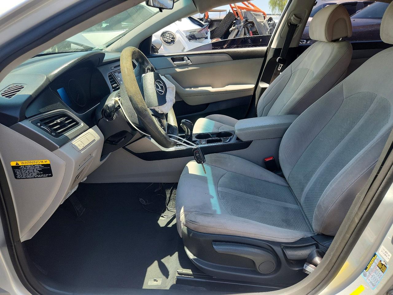 2015 Hyundai Sonata Se Silver vin: 5NPE24AF5FH111410