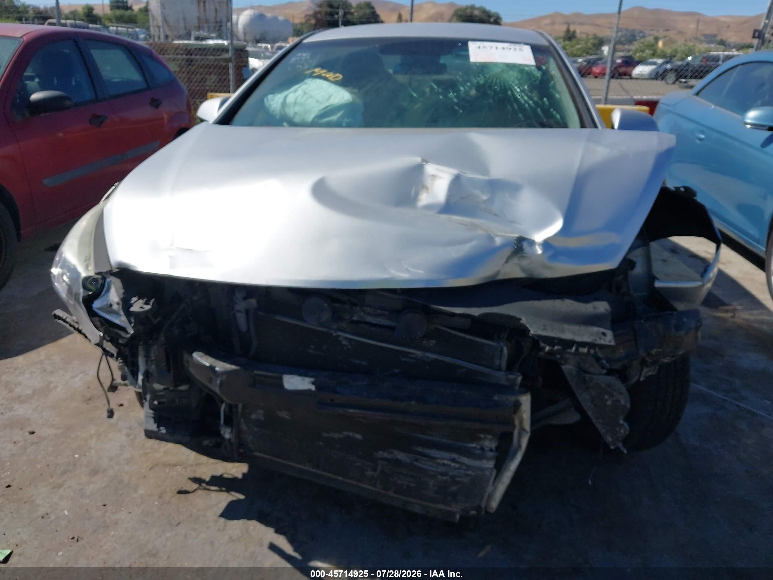 2015 Hyundai Sonata Se Gray vin: 5NPE24AF5FH119314