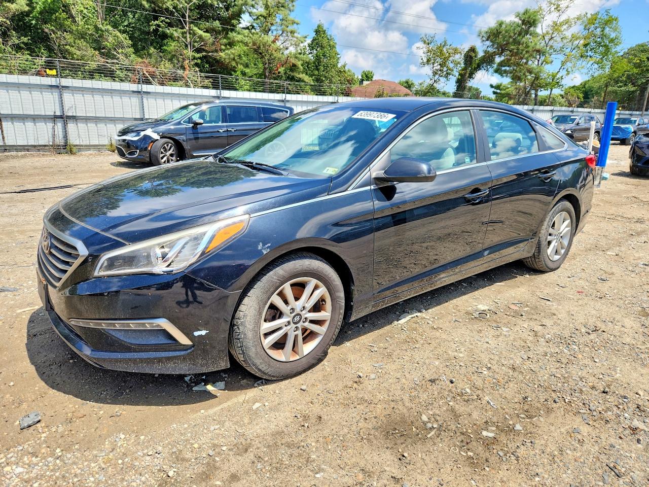 2015 Hyundai Sonata Se Black vin: 5NPE24AF5FH122472