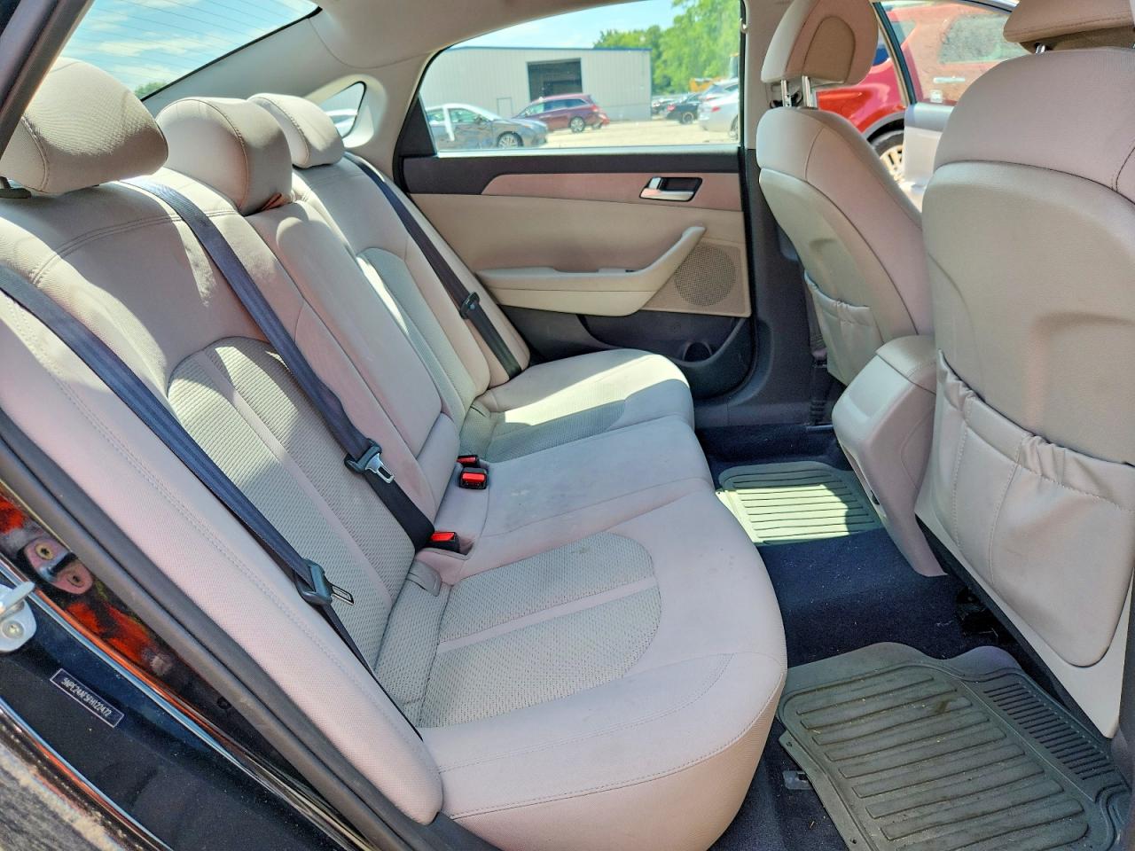 2015 Hyundai Sonata Se Черный vin: 5NPE24AF5FH122472