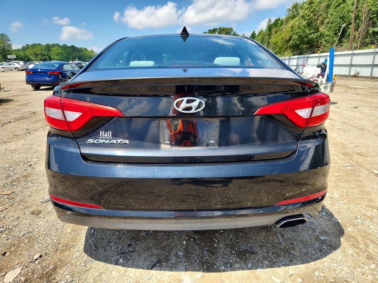 2015 Hyundai Sonata Se Черный vin: 5NPE24AF5FH122472