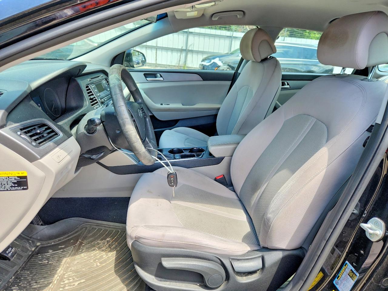 2015 Hyundai Sonata Se Черный vin: 5NPE24AF5FH122472
