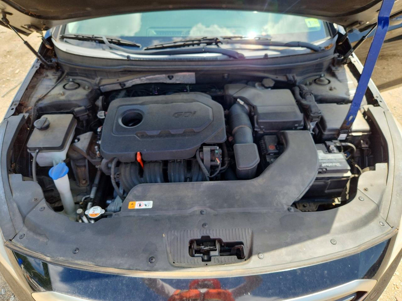 2015 Hyundai Sonata Se Черный vin: 5NPE24AF5FH122472