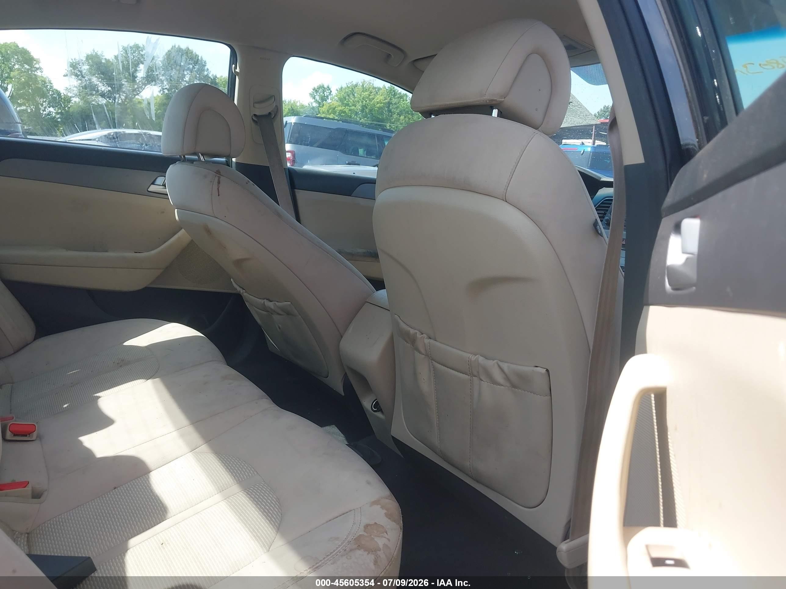 2015 Hyundai Sonata Se Black vin: 5NPE24AF5FH123122