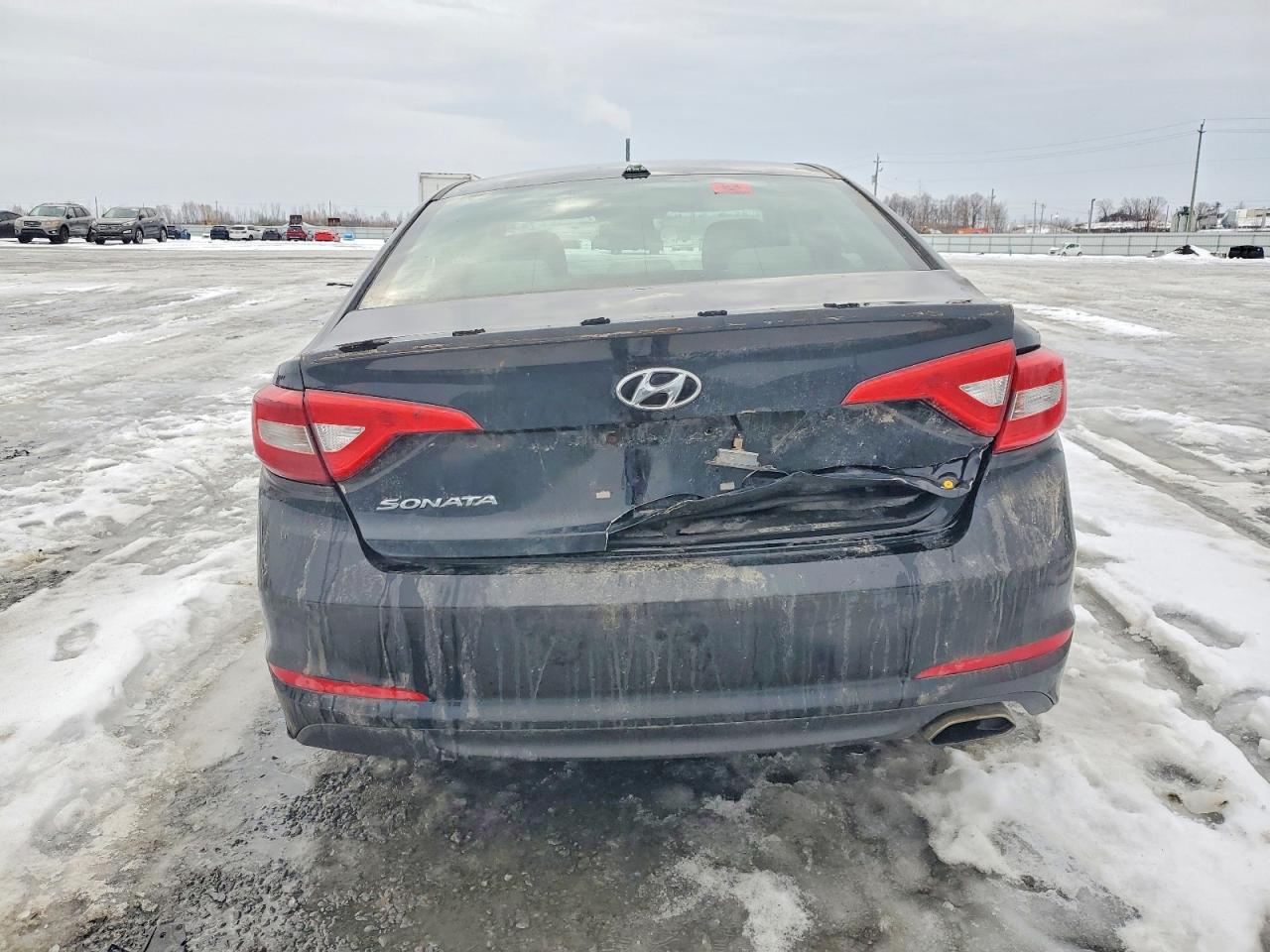 2015 Hyundai Sonata Se Черный vin: 5NPE24AF5FH131530