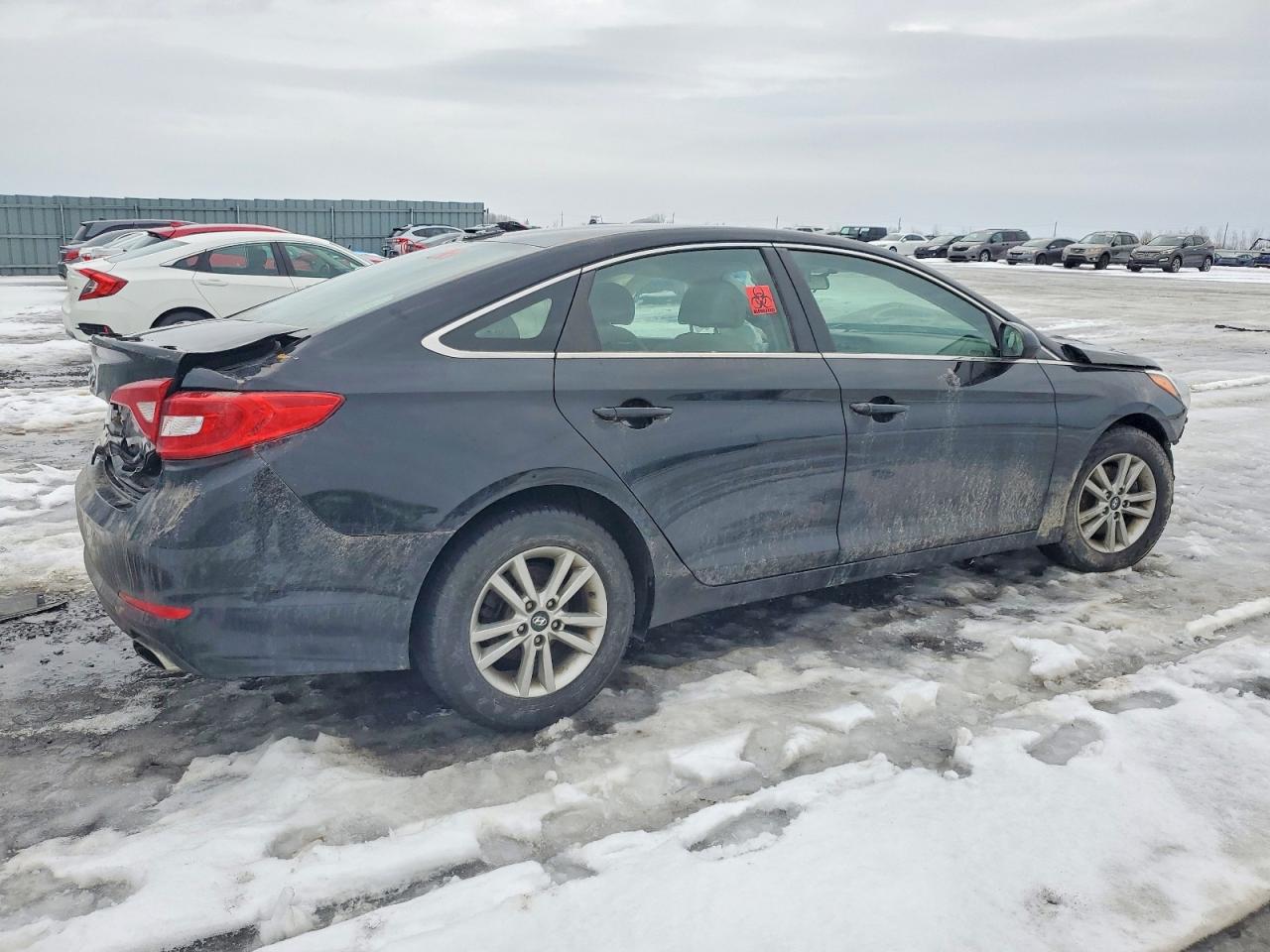 2015 Hyundai Sonata Se Черный vin: 5NPE24AF5FH131530