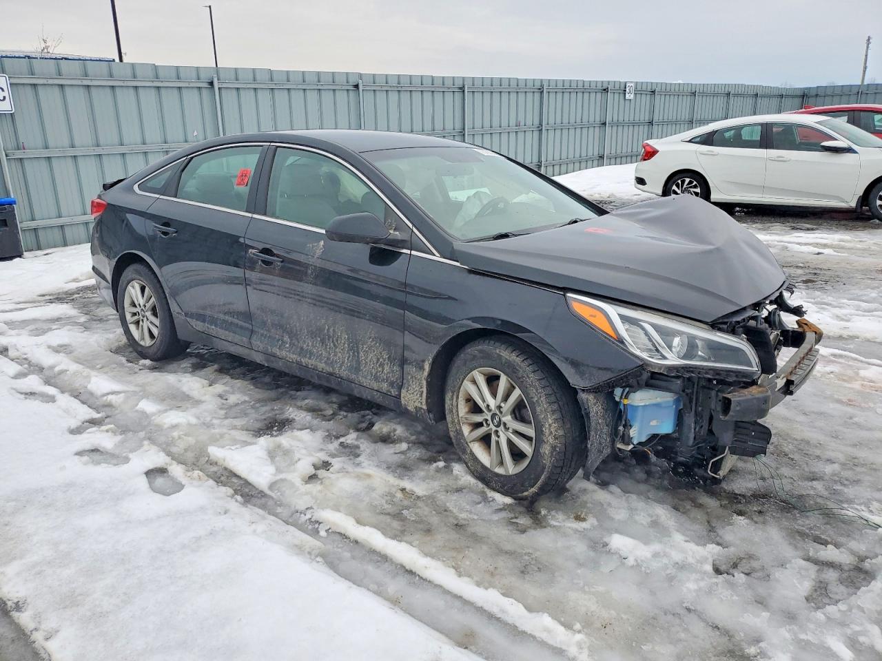 2015 Hyundai Sonata Se Черный vin: 5NPE24AF5FH131530
