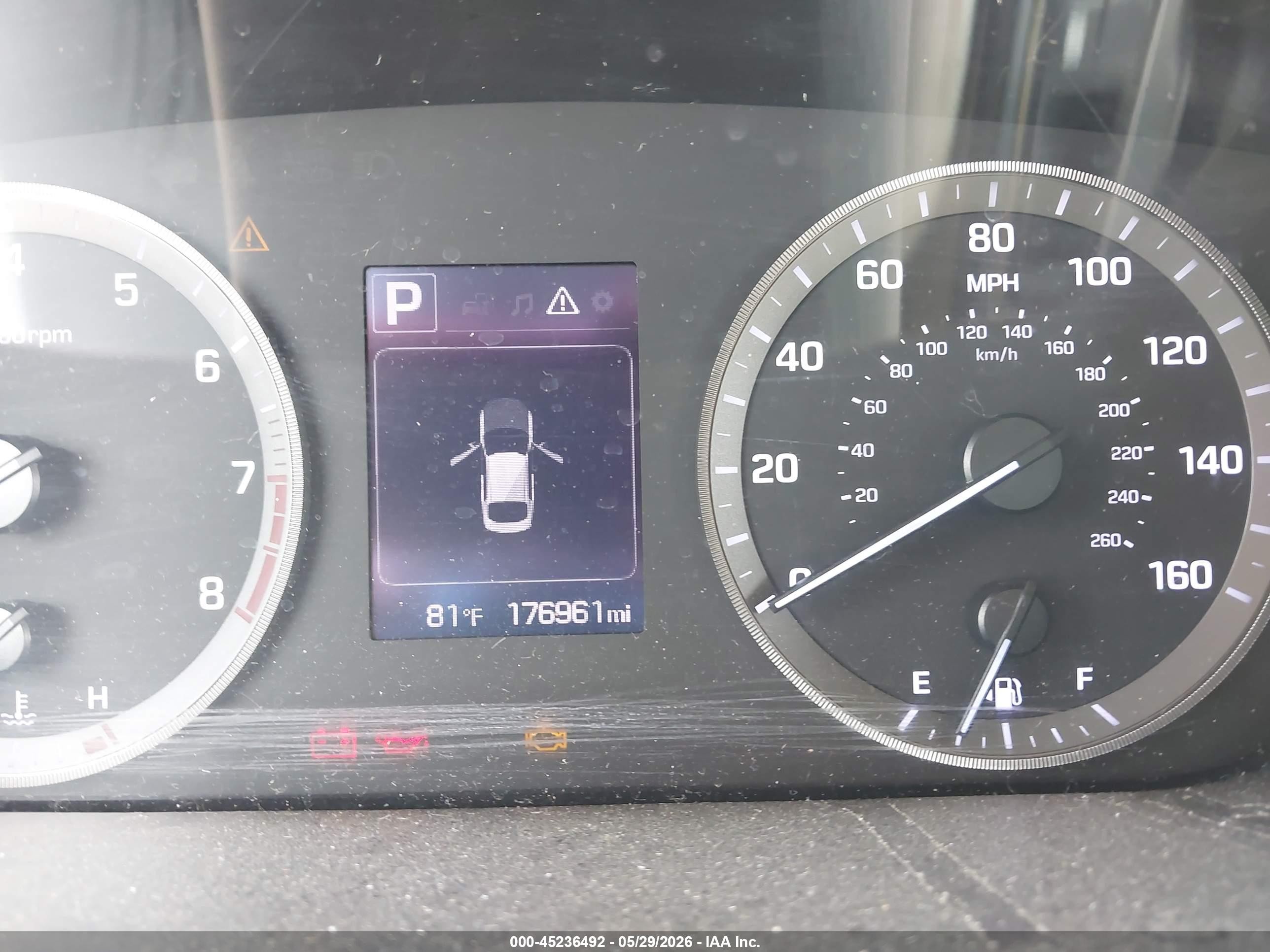 2015 Hyundai Sonata Se Blue vin: 5NPE24AF5FH133732