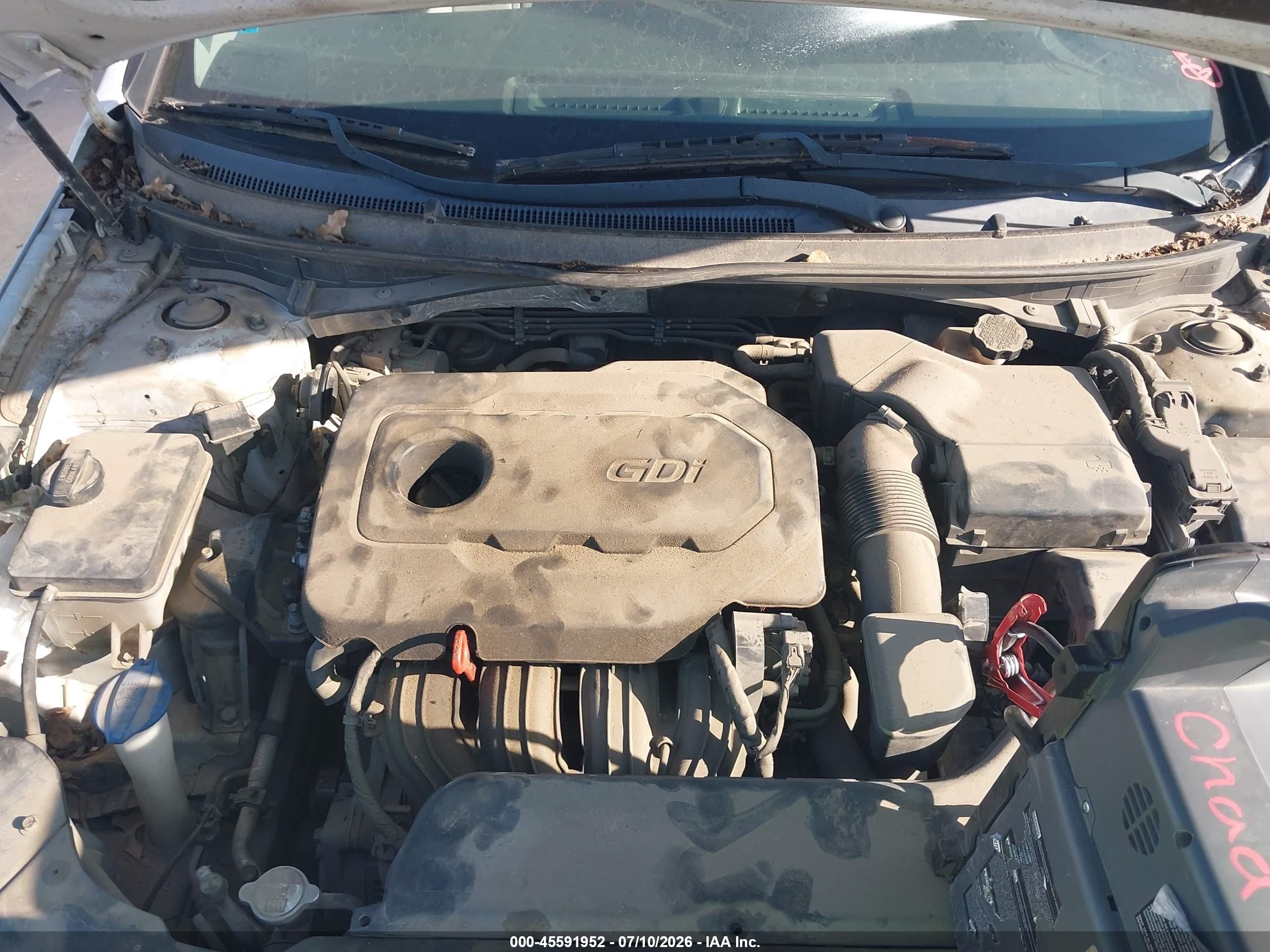 2015 Hyundai Sonata Se White vin: 5NPE24AF5FH135383