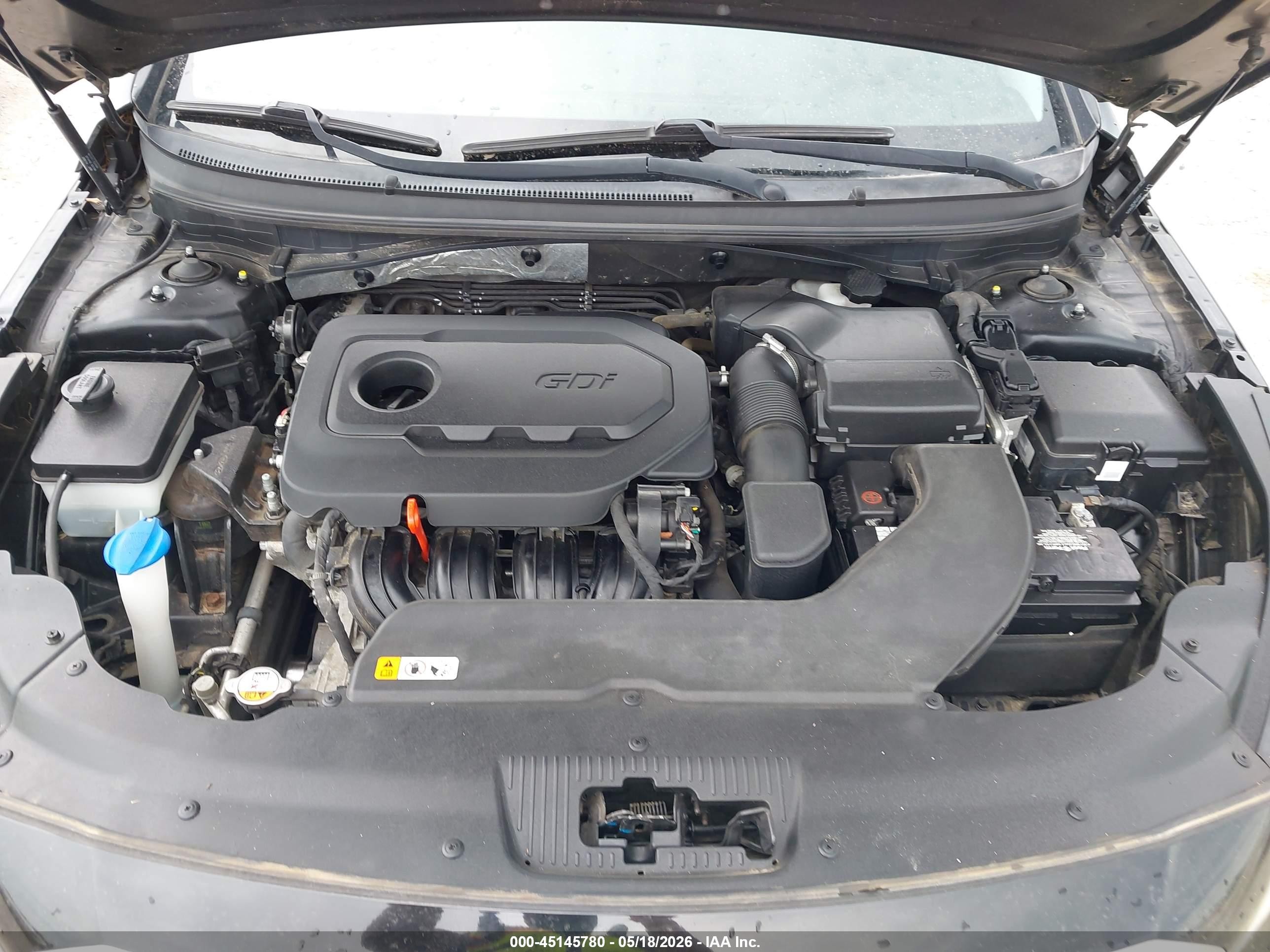 2015 Hyundai Sonata Se Black vin: 5NPE24AF5FH145461