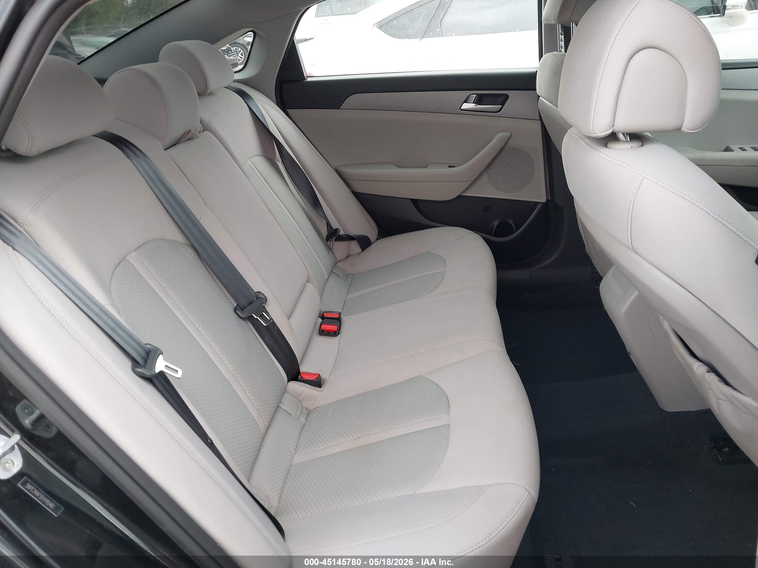 2015 Hyundai Sonata Se Black vin: 5NPE24AF5FH145461