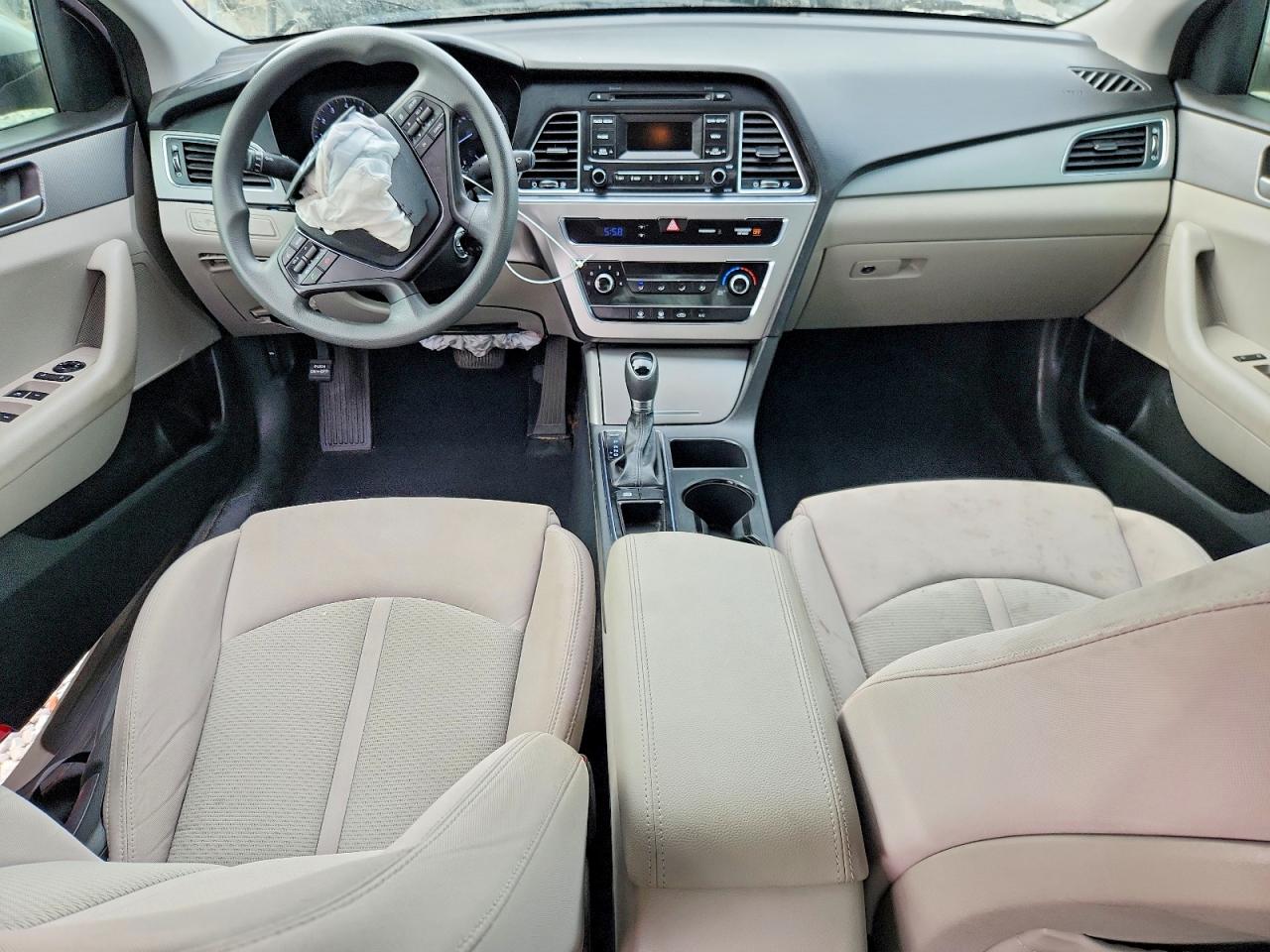 2015 Hyundai Sonata Se White vin: 5NPE24AF5FH147078