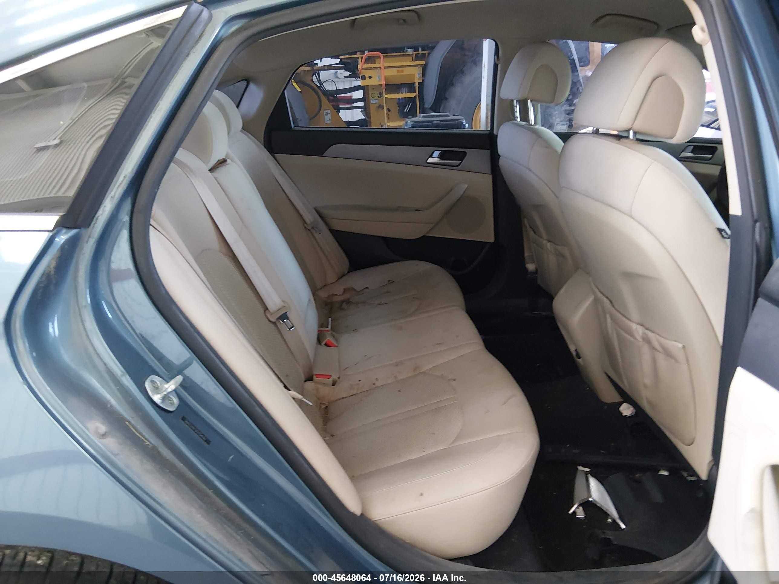 2015 Hyundai Sonata Se Blue vin: 5NPE24AF5FH154192