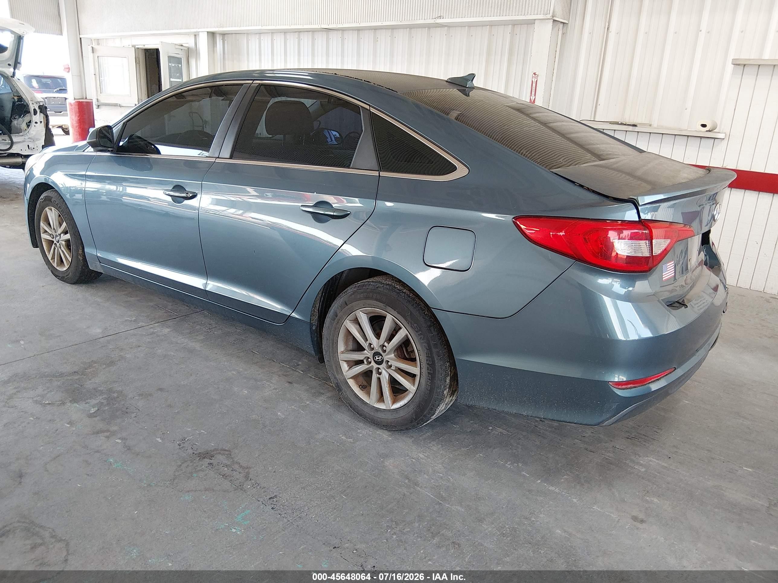 2015 Hyundai Sonata Se Blue vin: 5NPE24AF5FH154192