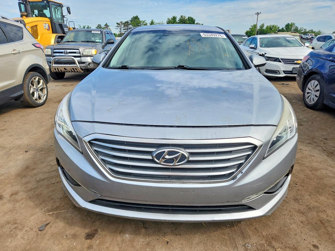 2015 Hyundai Sonata Se Silver vin: 5NPE24AF5FH154533
