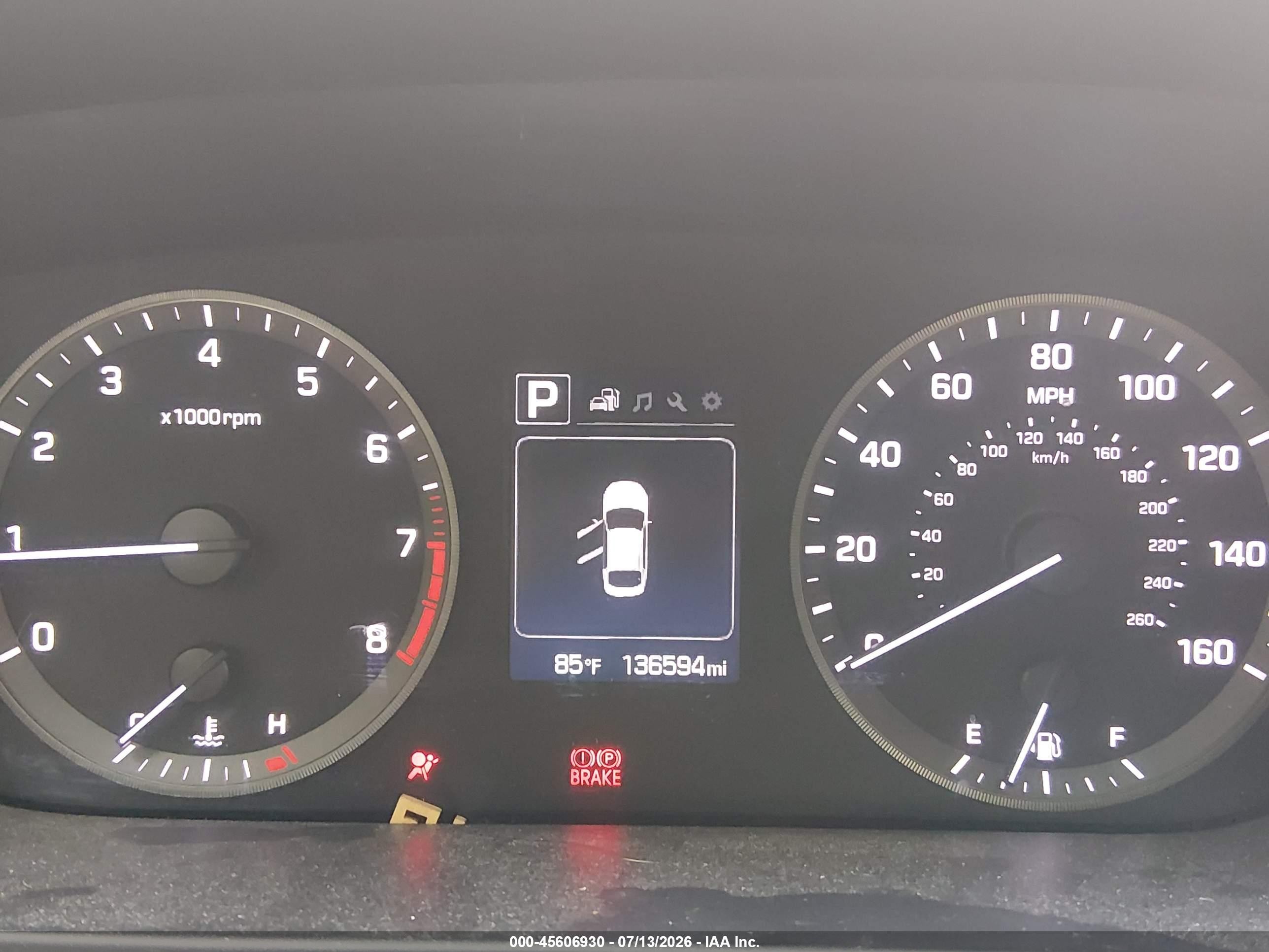 2015 Hyundai Sonata Se Red vin: 5NPE24AF5FH157643