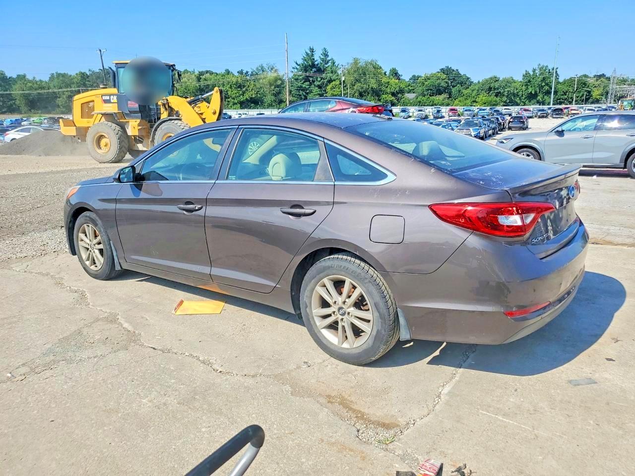 2015 Hyundai Sonata Se Серый vin: 5NPE24AF5FH175558
